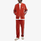 Needles Men's Velour RC Track Jacket in Brick