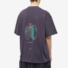 GOOPiMADE Men's R30-TG Geometry Graphic T-Shirt in Midnight-Navy