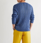 Polo Ralph Lauren - Cable-Knit Cotton Sweater - Blue