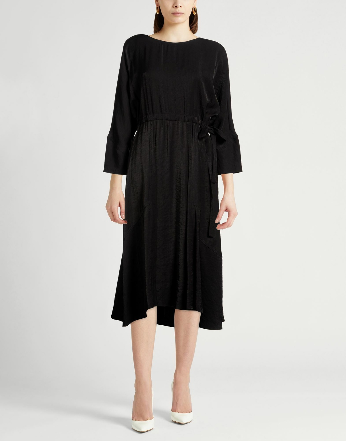 Jucca Womens Midi dress in Black