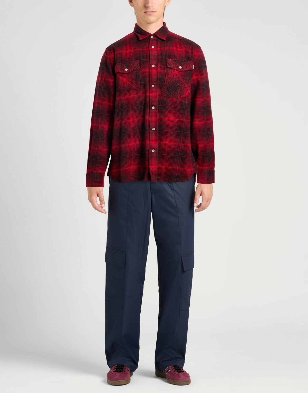 Woolrich Mens Shirt in Red