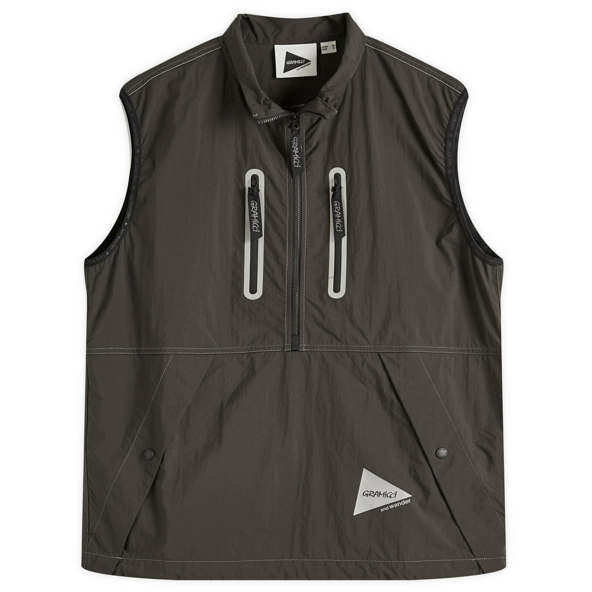 ジャケット・アウター nm-763) GRAMICCI INNER DOWN VEST Gramicci Men's x Taion Inner Down Vest in Black Gramicci