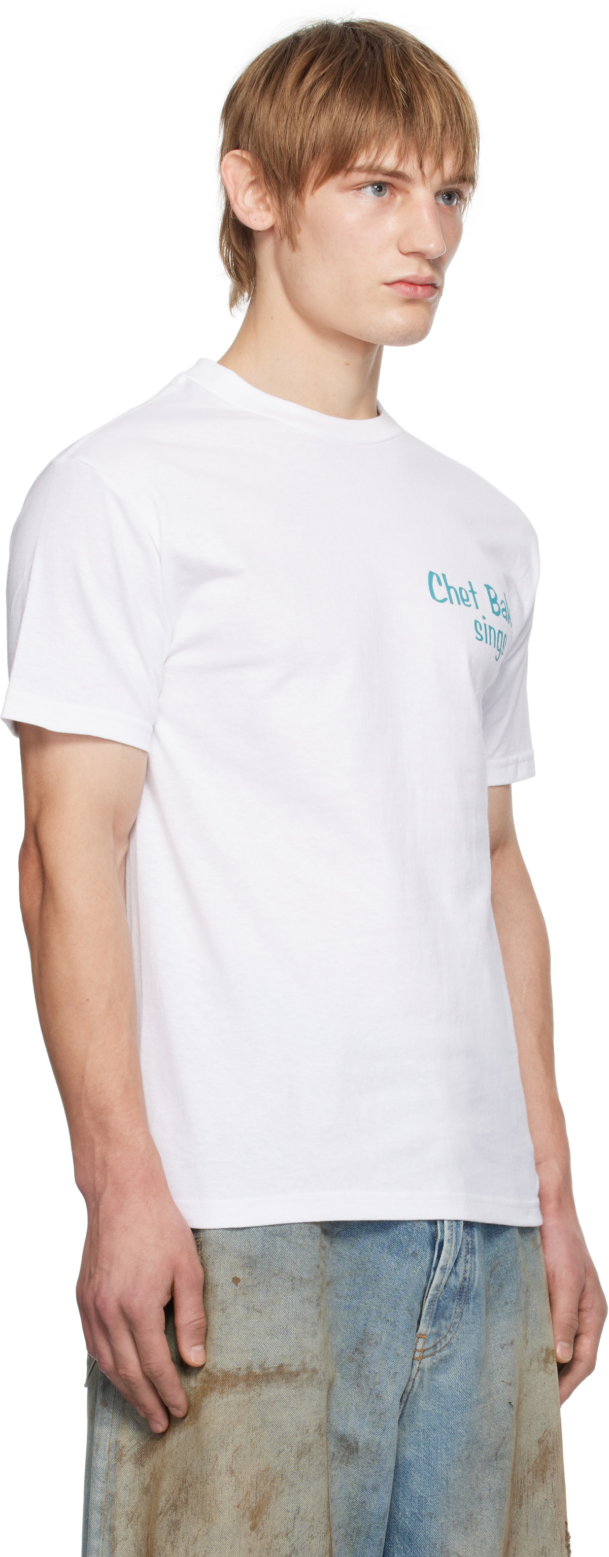 WACKO MARIA White 'Chet Baker' T-shirt Wacko Maria