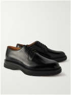 Dunhill - Hybrid Leather Derby Shoes - Black