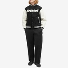 F.C. Real Bristol Men's Varsity Jacket in Black
