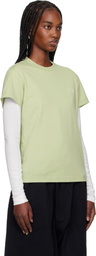 Y-3 Green Regular Short Sleeve T-shirt