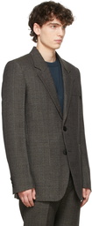 Wooyoungmi Grey Check 2B Blazer