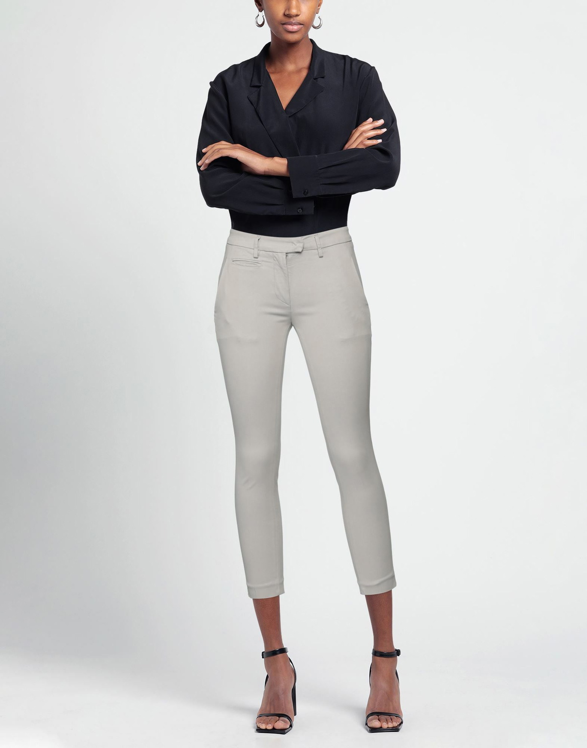 Dondup Womens Pants in Grey