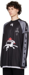 Prototypes Gray Insideout Football Long Sleeve T-shirt