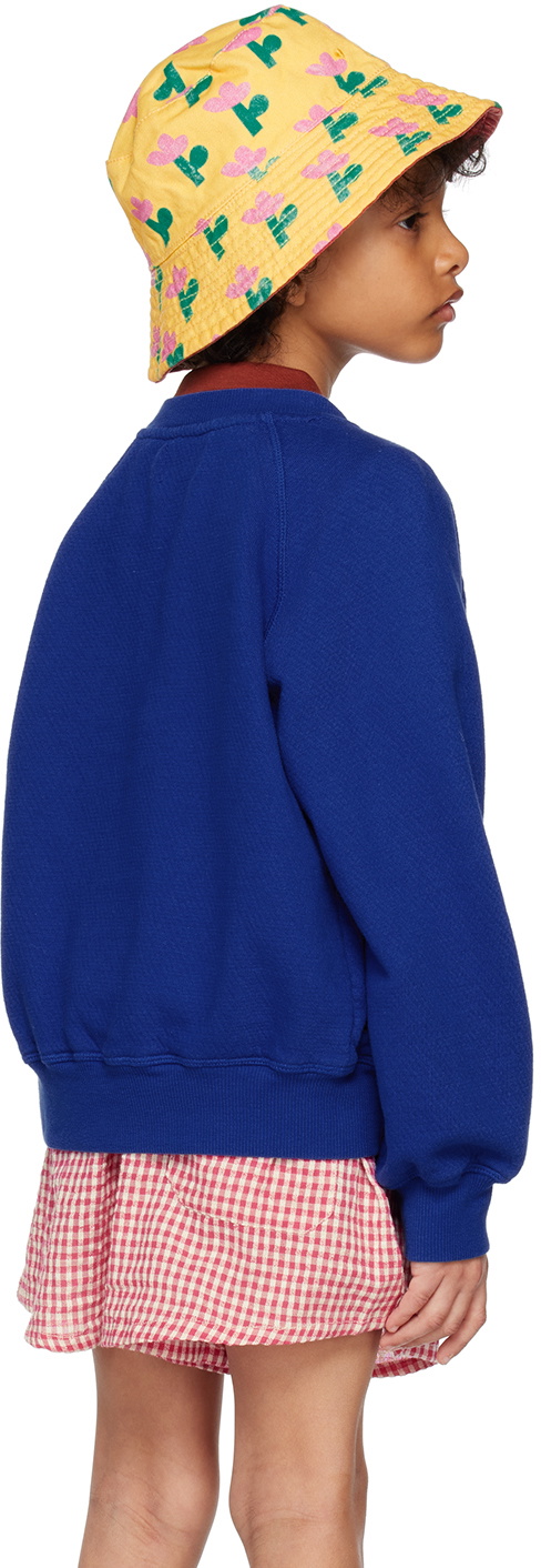 Bobo Choses Kids Blue 'Kindness Inside' Sweatshirt