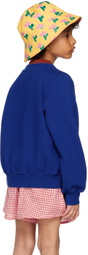 Bobo Choses Kids Blue 'Kindness Inside' Sweatshirt