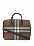 BURBERRY - Check Motif Document Case