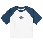 Dickies Women's Sodaville T-Shirt in Air Force Blue