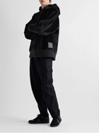 Y-3 - Velvet Zip-Up Hoodie - Black