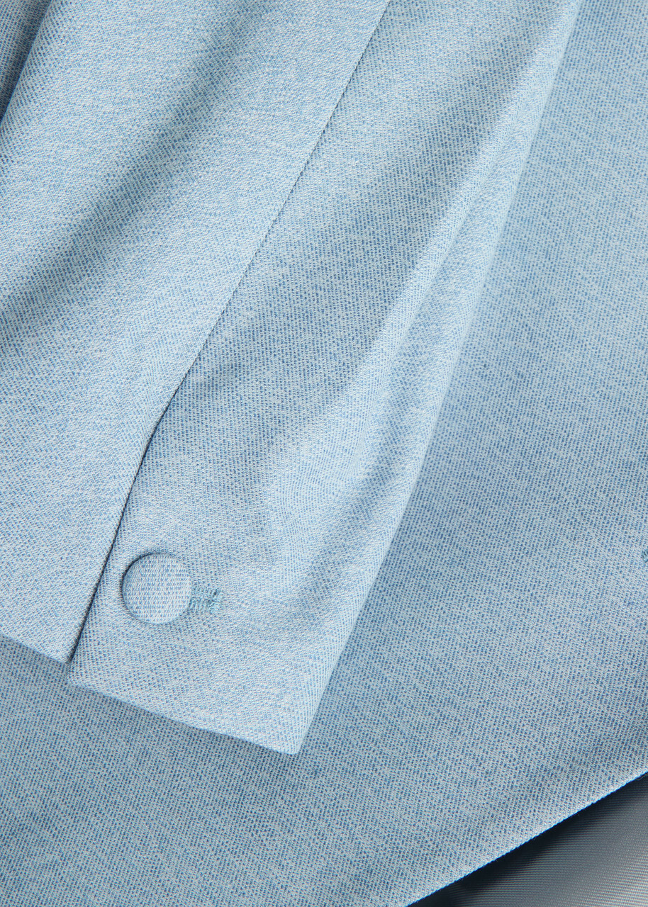 Remain BY Birger Christensen Woven Blazer Light Blue