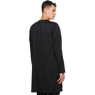 Comme des Garcons Homme Plus Black Jersey Long Sleeve T-Shirt