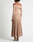 Khaite Womens Maxi dress in Beige