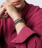 Ileana Makri Set of 3 beaded bracelets with gemstones