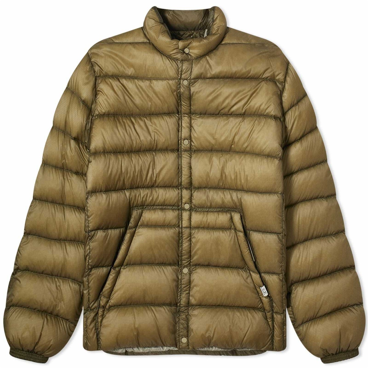 Photo: C.P. Company Men's D.D Shell Down Jacket in Silver Sage