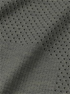 Lululemon - Metal Vent Tech Perforated Stretch-Mesh Half-Zip Top - Gray