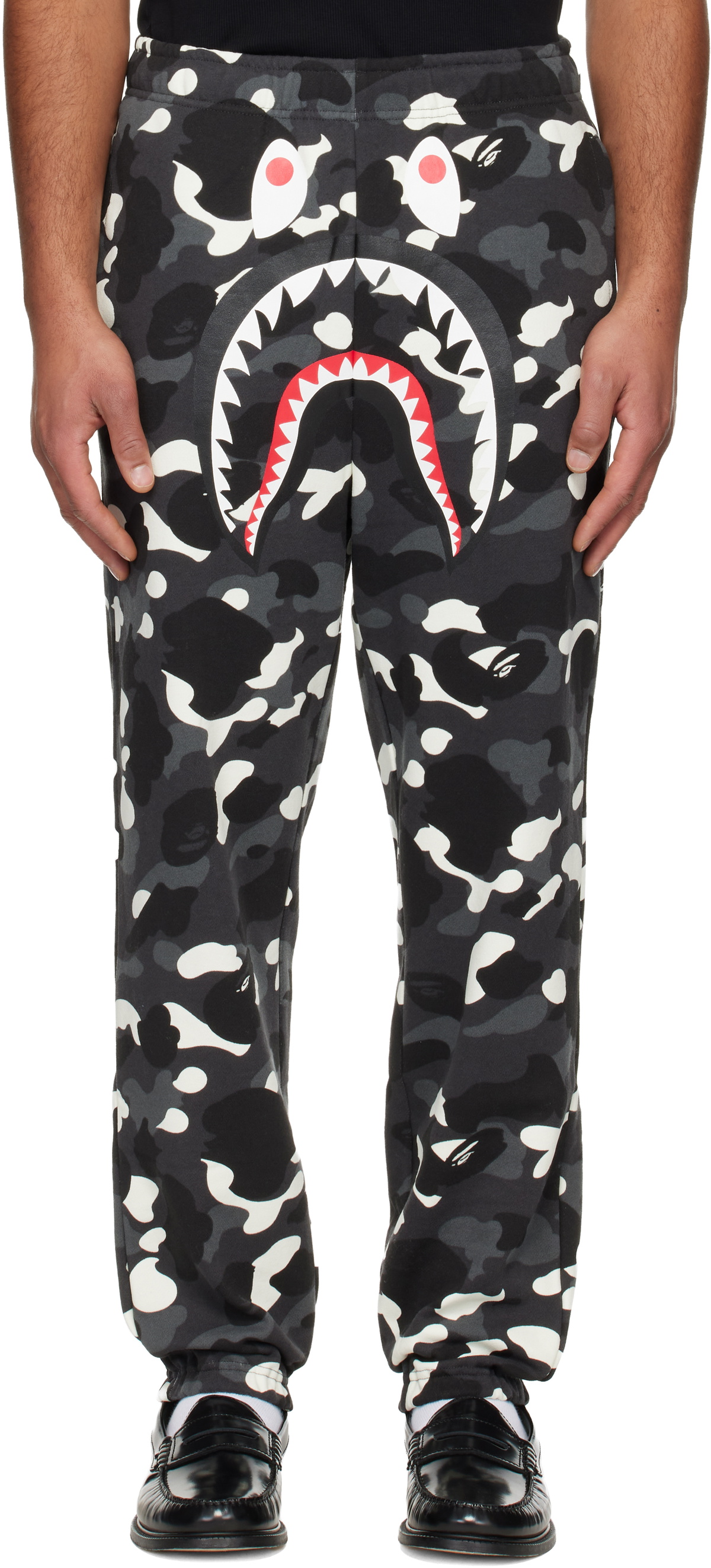 BAPE Black City Camo Shark Sweatpants