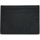 Vivienne Westwood Black Orb Flat Card Holder