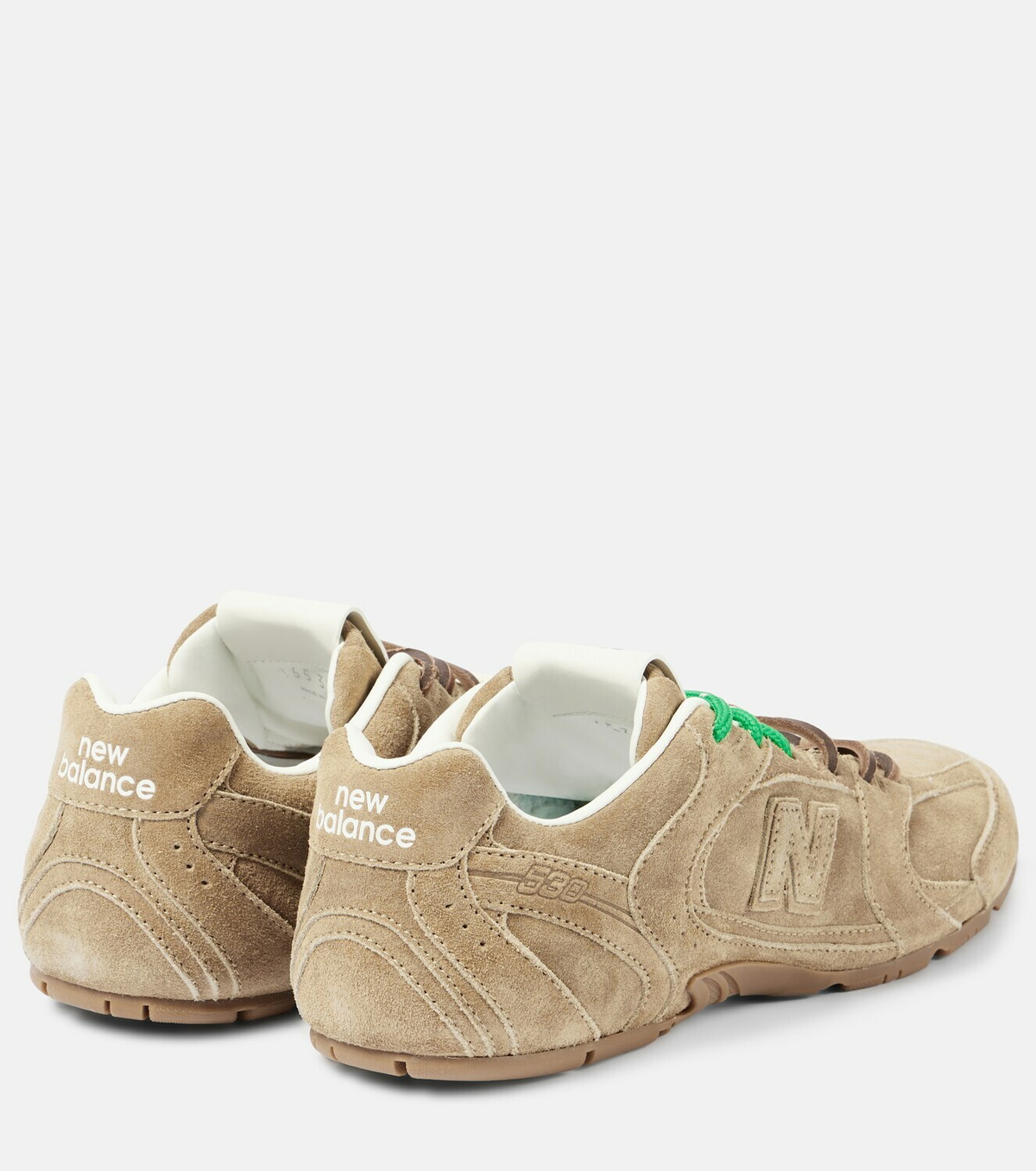 Miu Miu x New Balance 530 SL suede sneakers