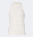 Lisa Yang Serafine cable-knit cashmere top