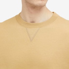 Gucci Men's Tape Crew Neck Sweat in Camel Mix