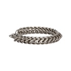 Balenciaga Silver Chain Set Bracelet