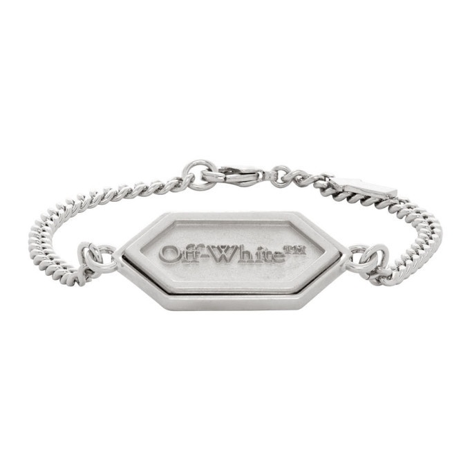 Photo: Off-White Silver Label Bracelet