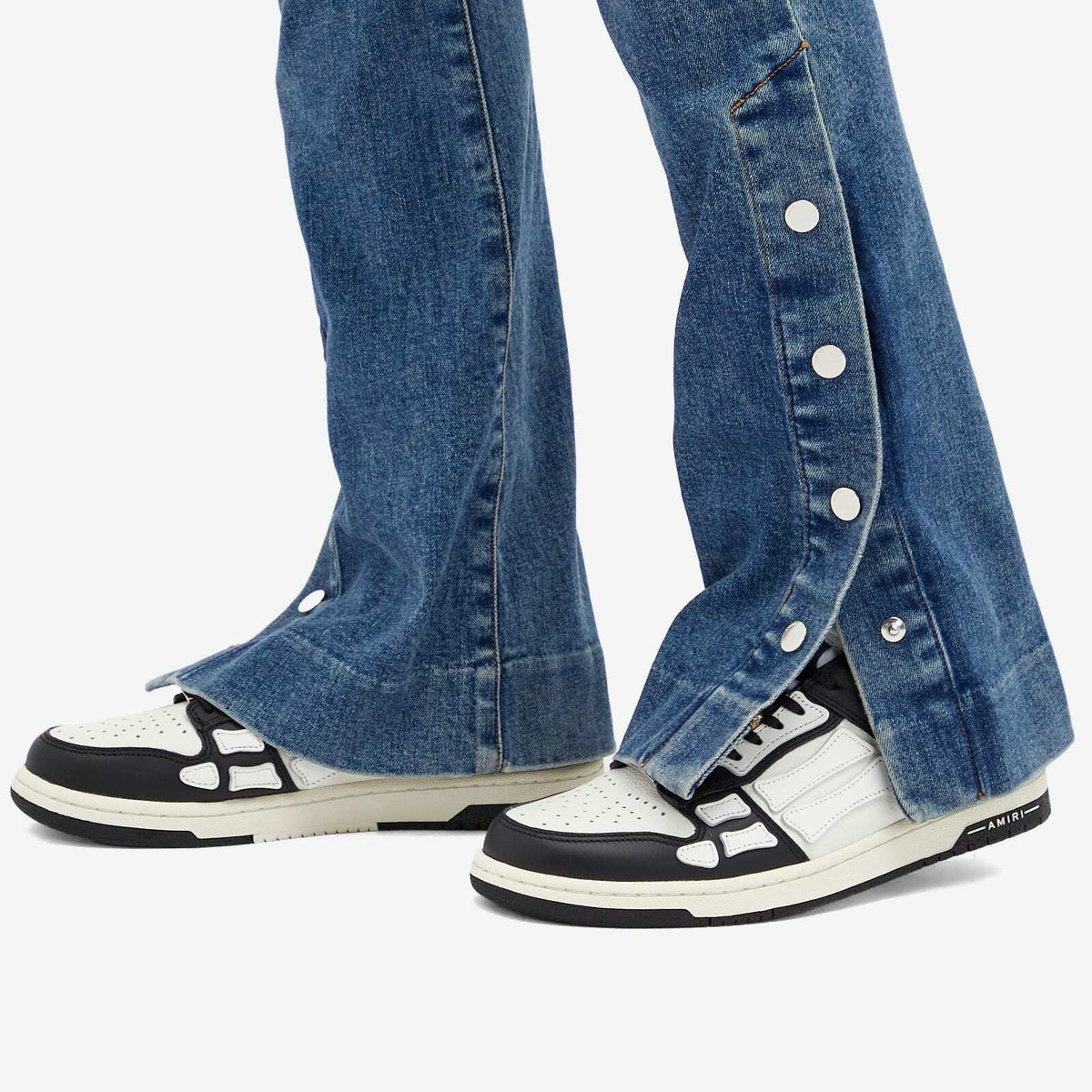 【AMIRI】SKEL TOP LOW SNEAKERS（関税込み） AMIRI Skel Top Low Sneakers | White | FARFETCH JO
