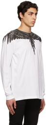 Marcelo Burlon County of Milan White Long Wings T-Shirt