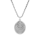 Miansai Dove Pendant Necklace on Woven Chain