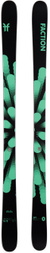 Faction Green & Black Studio 0 Skis