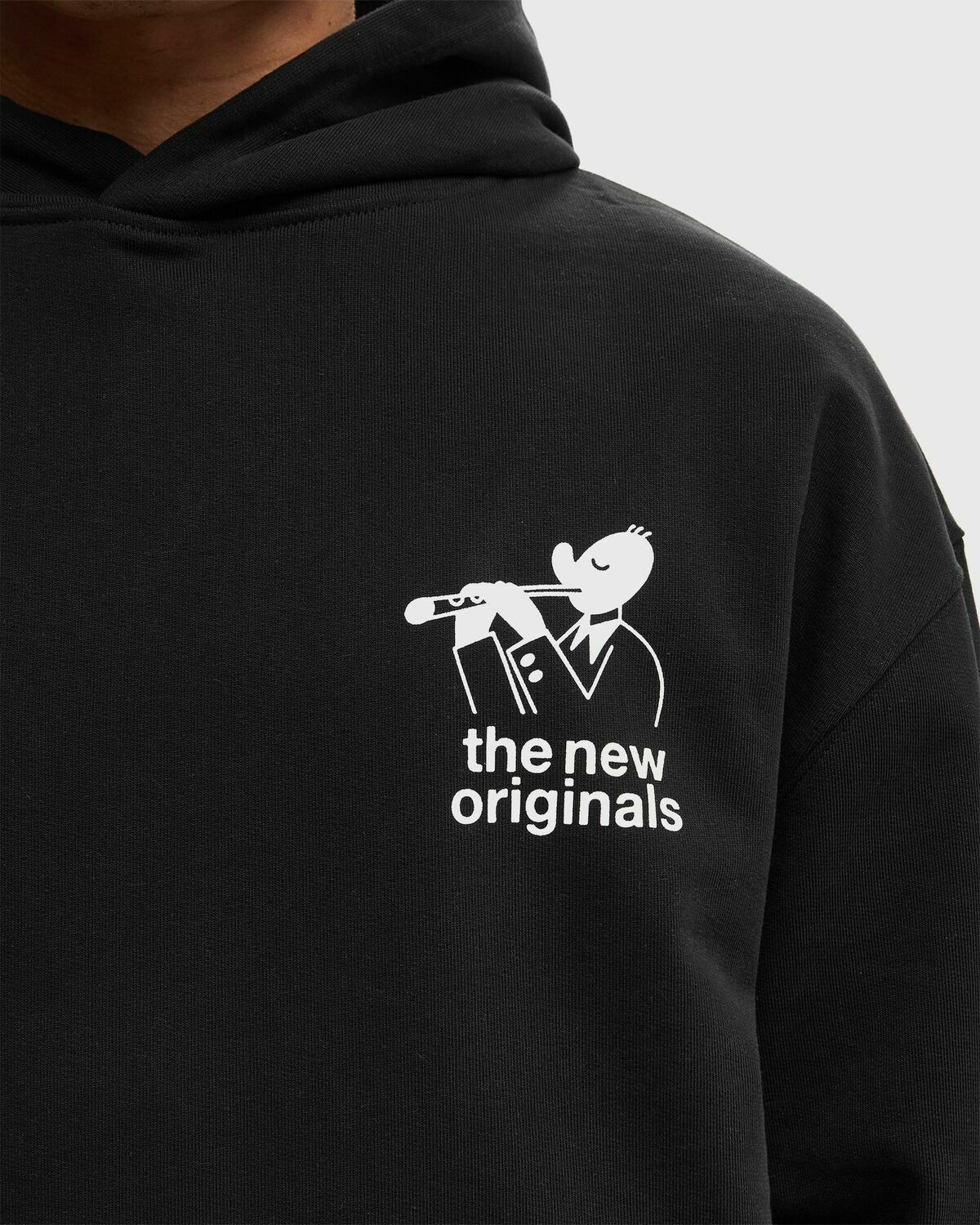 The New Originals FREDDY JAZZBAND HOODIE Black Mens Hoody The New