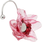 La Manso Pink & Silver Tetier Bijoux Edition Tempus Rosita Single Ear Cuff