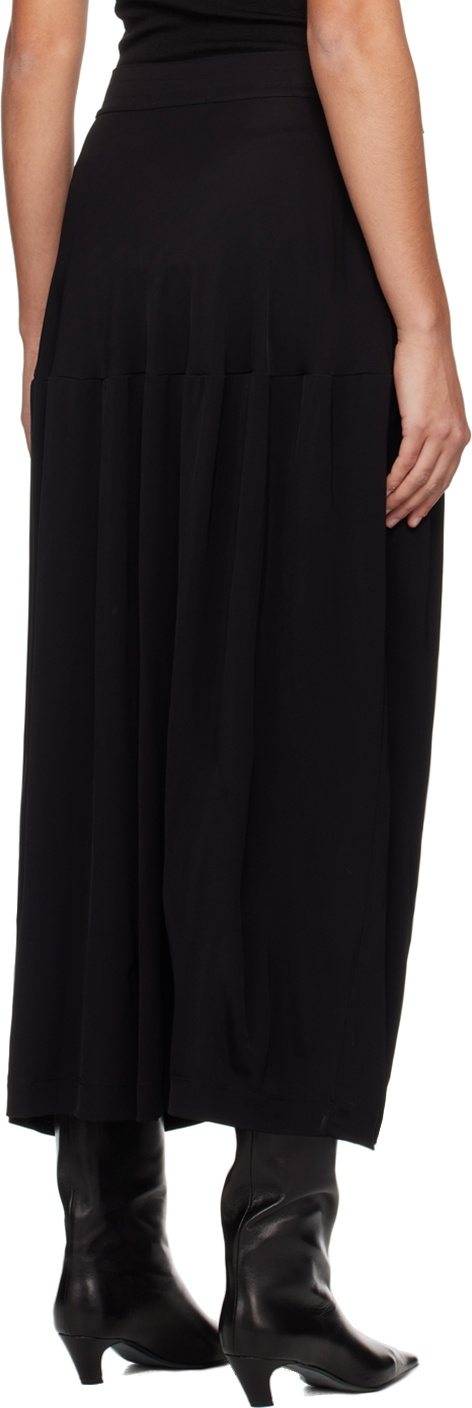 BITE Black Self-Tie Maxi Skirt