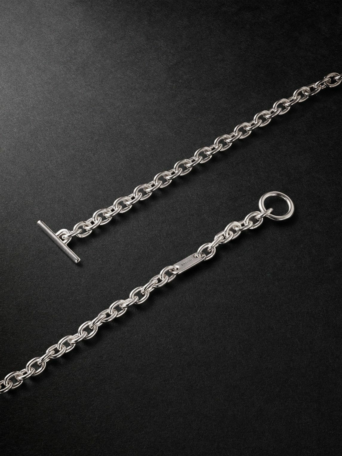 M. Cohen - Plaun Sterling Silver Chain Necklace