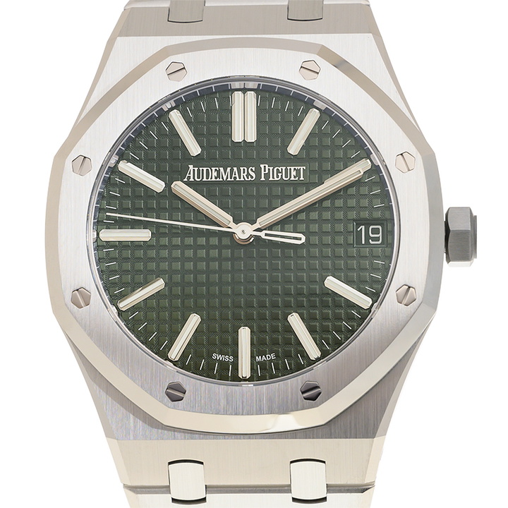Photo: Audemars Piguet Royal Oak ''50th Anniversary'' Automatic Green Dial Mens Watch 15510ST.OO.1320ST.04