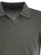 Fedeli Giza Cotton Short-sleeved Polo Shirt