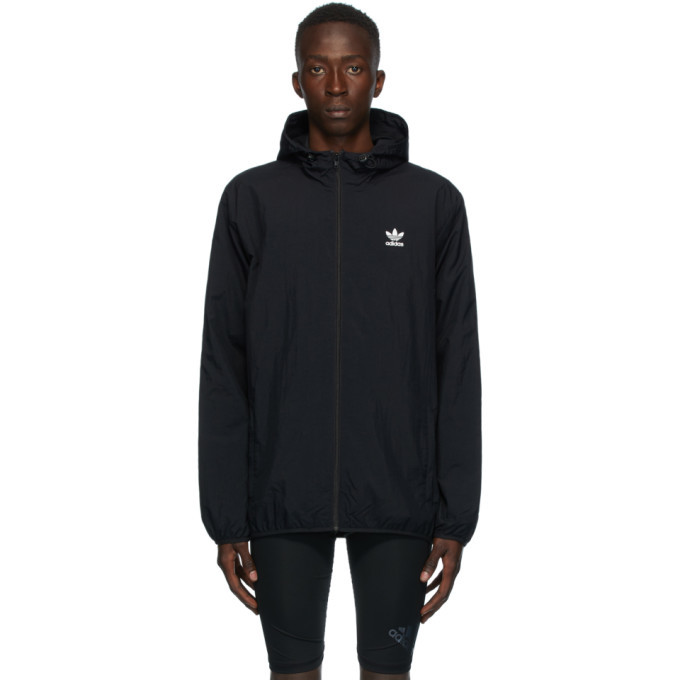 Adidas originals jacket on sale black