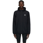 adidas Originals Black Trefoil Essentials Windbreaker Jacket