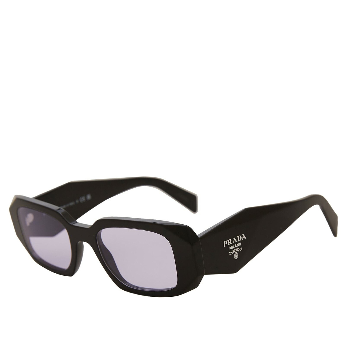 Prada Eyewear Women's 17WS Sunglasses in Black/Violet 