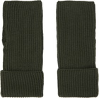 Rier Khaki Fingerless Gloves