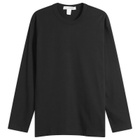 Comme des Garçons SHIRT Men's Cotton Long Sleeve T-Shirt in Black