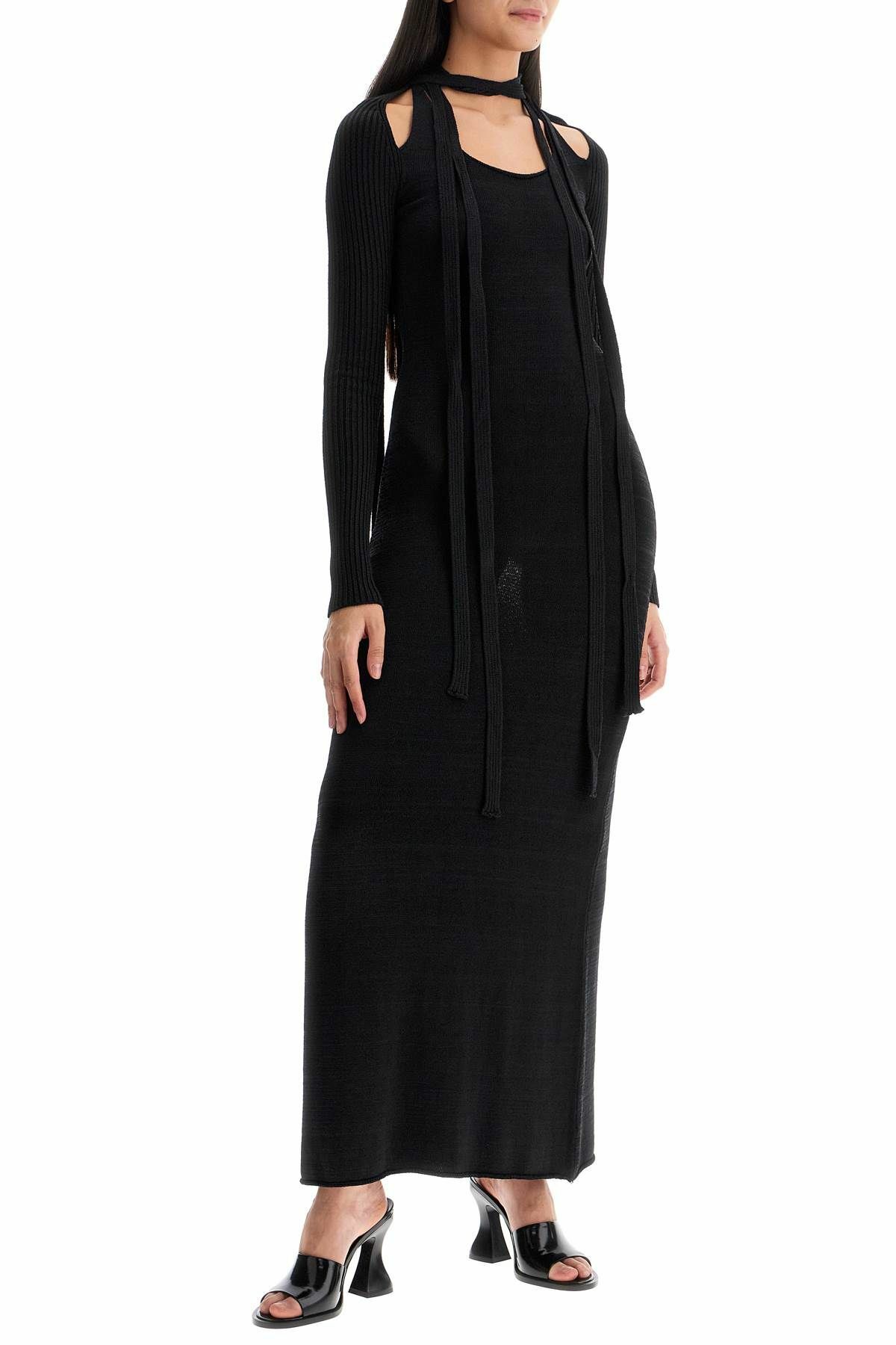 y/project knit dresses Y/PROJECT KNITTED DRESS, Black / M