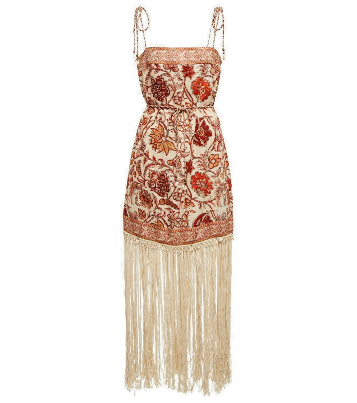 Photo: Zimmermann - Vitali Fringe linen minidress