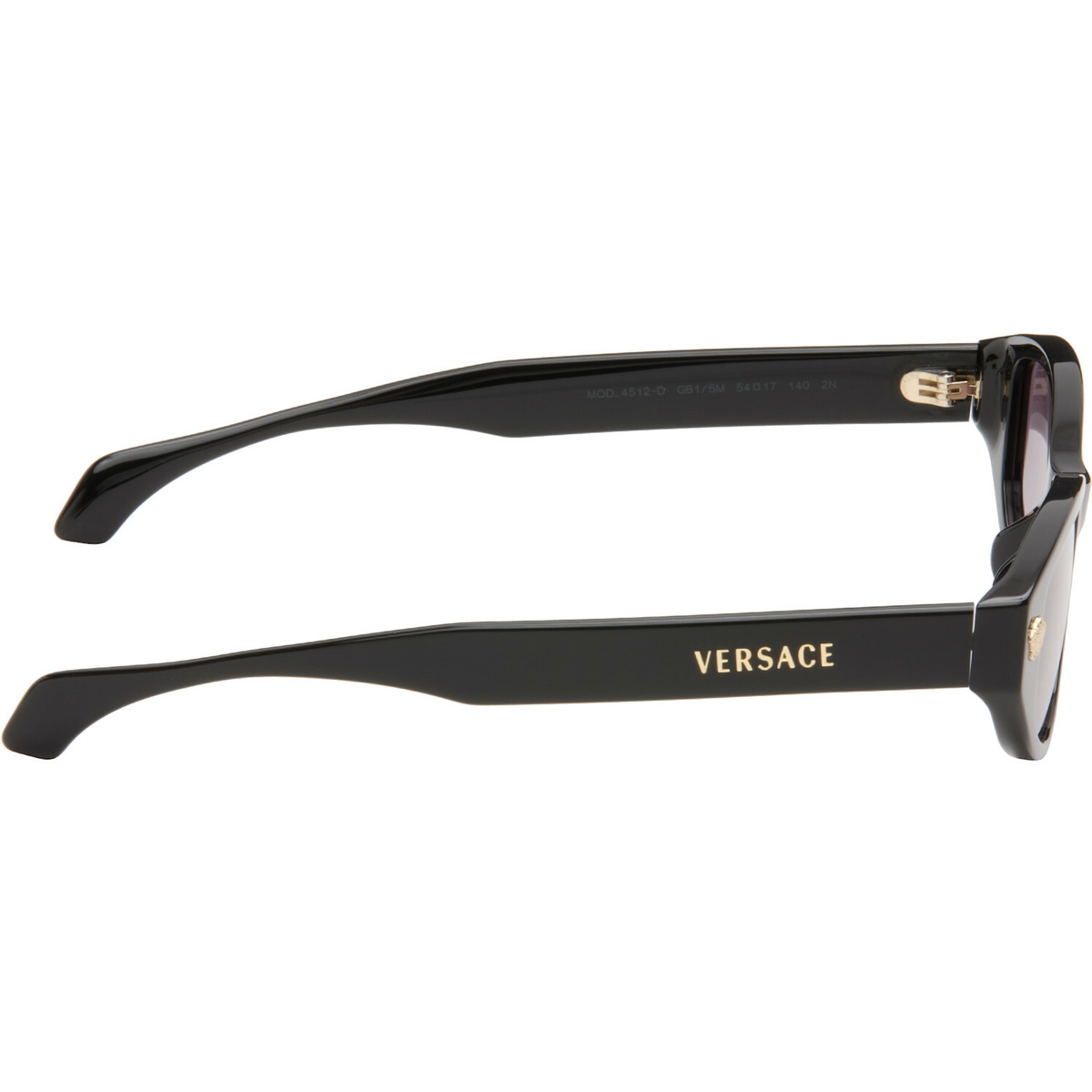 Versace Black Medusa Sunglasses