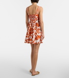 Dolce&Gabbana Majolica cotton poplin minidress